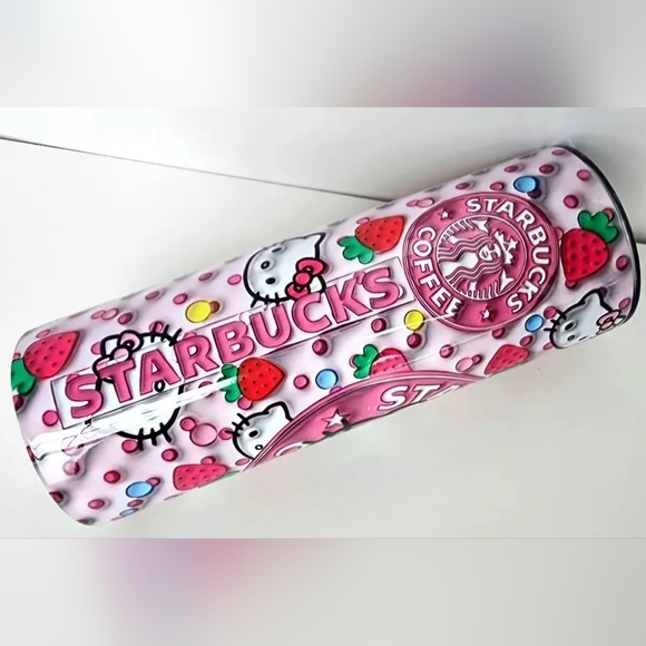 Hello Kitty X Starbucks 20oz Tumbler - Picture 2 of 2
